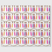 We hebben chemie cadeaupapier (Vlak)