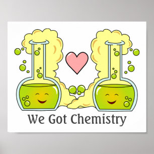 We hebben chemie poster