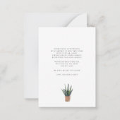 We hebben Chic Living Room Bewegd Notitiekaartje (Achterkant)