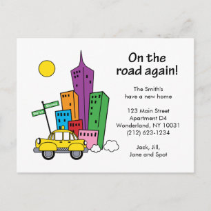 We hebben Cityscape verplaatst - Briefkaart