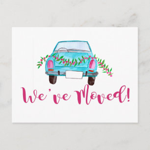 We hebben Classic kerstauto verplaatst Briefkaart