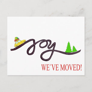 We hebben Classic kerstauto verplaatst Briefkaart