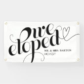 We hebben Cursive Car Banner ontwikkeld (Horizontaal)