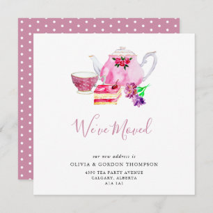 We hebben Cute Waterverf Tea Set Simple Chic verpl