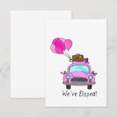 We hebben de aankondiging ontwikkeld (Voorkant / Achterkant)