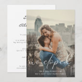 We hebben de aankondiging van de foto Typografie u (Voorkant / Achterkant)