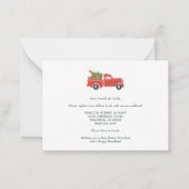 We hebben de aankondiging van de kerstvakantie ver (Achterkant)