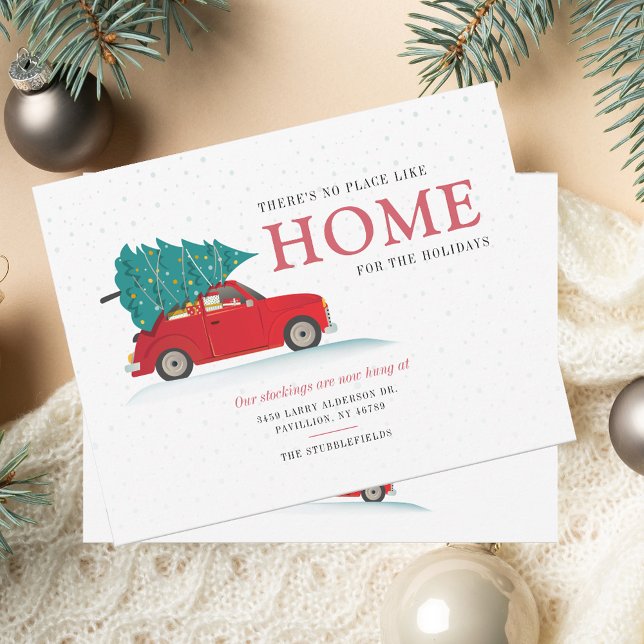 We hebben de aankondiging van de verhuizing van Re (We've Moved Red Car Moving Announcement)