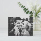 We hebben de aankondiging van het huwelijk gedaan (Staand voorkant)