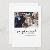 We hebben de aankondiging van het huwelijk van de (Voorkant / Achterkant)