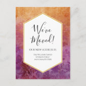 We hebben de aankondiging van Ombre Florals Briefk Briefkaart (Voorkant)