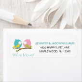 We hebben de adreswijziging gewijzigd in de nieuwe etiket (Insitu)