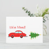 We hebben de auto en de kerstkaart verplaatst (Staand voorkant)