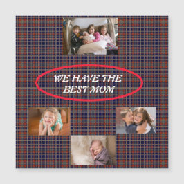 We hebben de beste Mom Tartan Plaid 4 foto's
