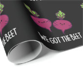 We hebben de biet grappige groentebonen. cadeaupapier (Rol Hoek)