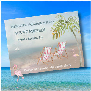 We hebben de budgettaire Ocean Beach Chairs verpla Aankondigingskaart