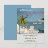 We hebben de 'Dog Ocean Beach'-beweging verplaatst Aankondiging (Voorkant / Achterkant)