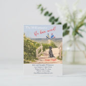 We hebben de 'Dog Ocean Beach'-beweging verplaatst Aankondiging (Staand voorkant)