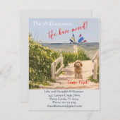 We hebben de 'Dog Ocean Beach'-beweging verplaatst Aankondiging (Voorkant / Achterkant)