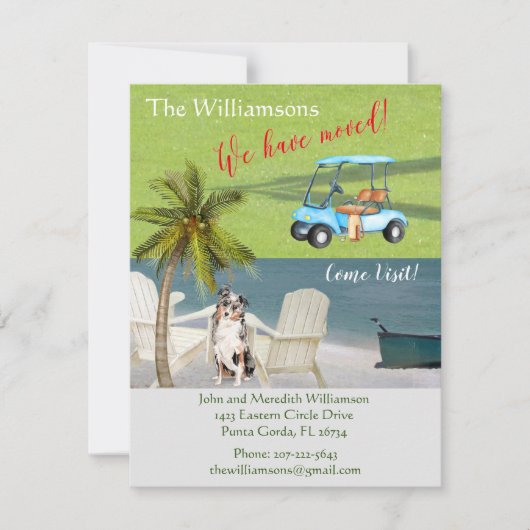 We hebben de 'Dog Ocean Beach'-beweging verplaatst Aankondiging (Voorkant)