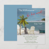 We hebben de 'Dog Ocean Beach' budgetverplaatsing Aankondiging (Voorkant / Achterkant)