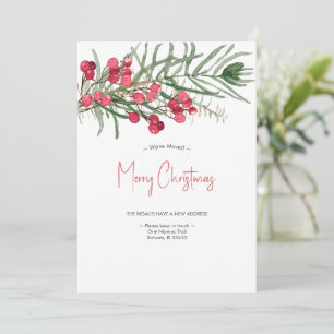We hebben de Elegant Waterverf kerstkaart verplaat