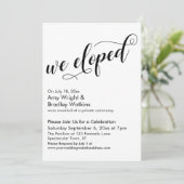 We hebben de Fancy Post Wedding Celebration van he Kaart (Staand voorkant)