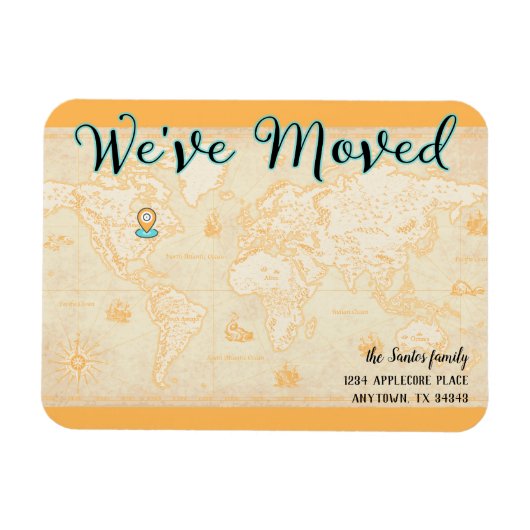 We hebben de  Global Map van de Oude Tijd verplaat Magneet (Horizontaal)