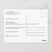 We hebben de groene Waterverf van de deur aangekon Briefkaart (Achterkant)