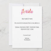 We hebben de hand geschetst Waterverf Florida Movi Aankondiging (Achterkant)