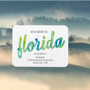 We hebben de hand geschetst Waterverf Florida Movi Magneet