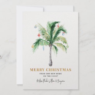 We hebben de kerstboompalm van de kerstboompalmen feestdagenkaart