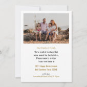 We hebben de kerstfoto Mistletoe Holiday Card verp Aankondiging (Achterkant)