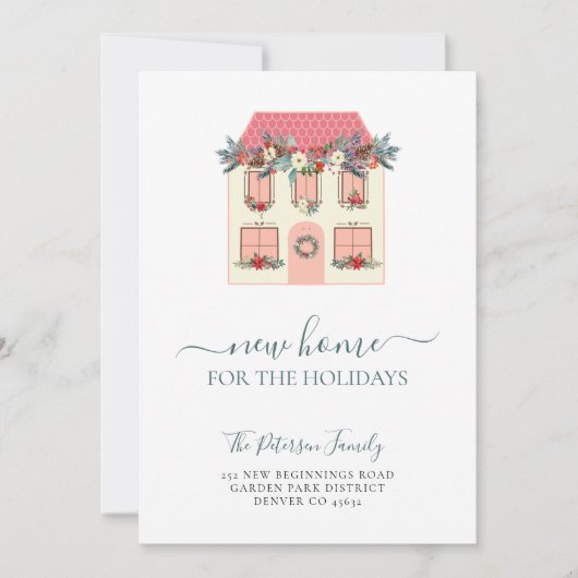 We hebben de kerstvakantie verplaatst. aankondiging (Voorkant)