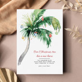 We hebben de kerstvakantiepalm verplaatst aankondiging