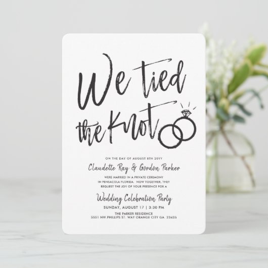 We hebben de Knot getild | Manuscript | Post Wedde Kaart (Staand voorkant)