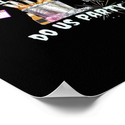 We hebben de loterij - tot de dood ons feest poster (Hoek)