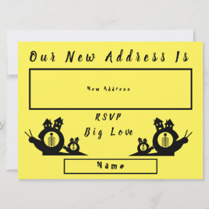 We hebben de mededeling van Slakkerij Moving Home Aankondiging