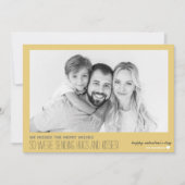 We hebben de Merry Wishes Photo Valentijn Card gem Feestdagenkaart (Voorkant)