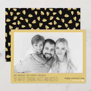 We hebben de Merry Wishes Photo Valentijn Card gem Feestdagenkaart