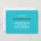 We hebben de 'Moving Announcement Housewarming Par Kaart (Achterkant)