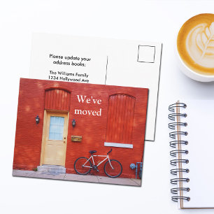 We hebben de Schattigee moderne Red House-fiets ve Aankondigingskaart