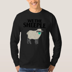 We hebben de Sheeple grappige Anti-masker schapen  T-shirt
