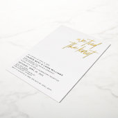 We hebben de uitnodiging tot Folie voor weddenscha (Gedraaid)