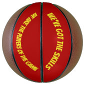 We hebben de vaardigheden - basketbal (Verticaal)