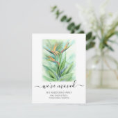 We hebben de vogelgriep van de paradijsnaam verpla aankondiging (Staand voorkant)