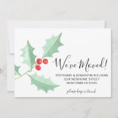 We hebben de Waterverf Holly Kaart van de Aankondi (Voorkant)