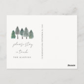 We hebben de wijziging van de aankondiging van adr briefkaart (Achterkant)