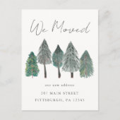 We hebben de wijziging van de aankondiging van adr briefkaart (Voorkant)