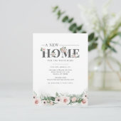 We hebben de wijziging van de aankondiging van adr briefkaart (Staand voorkant)